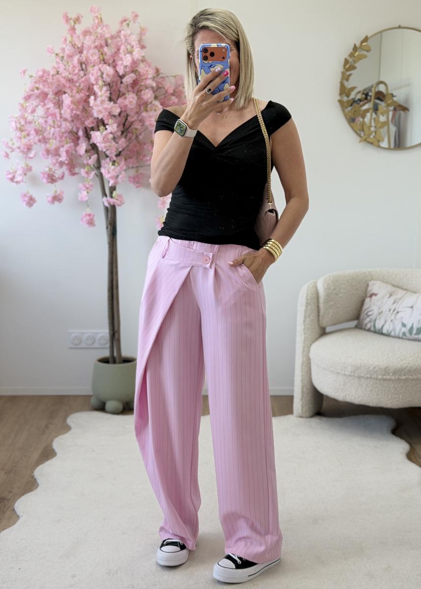 Pantalon Kais rose