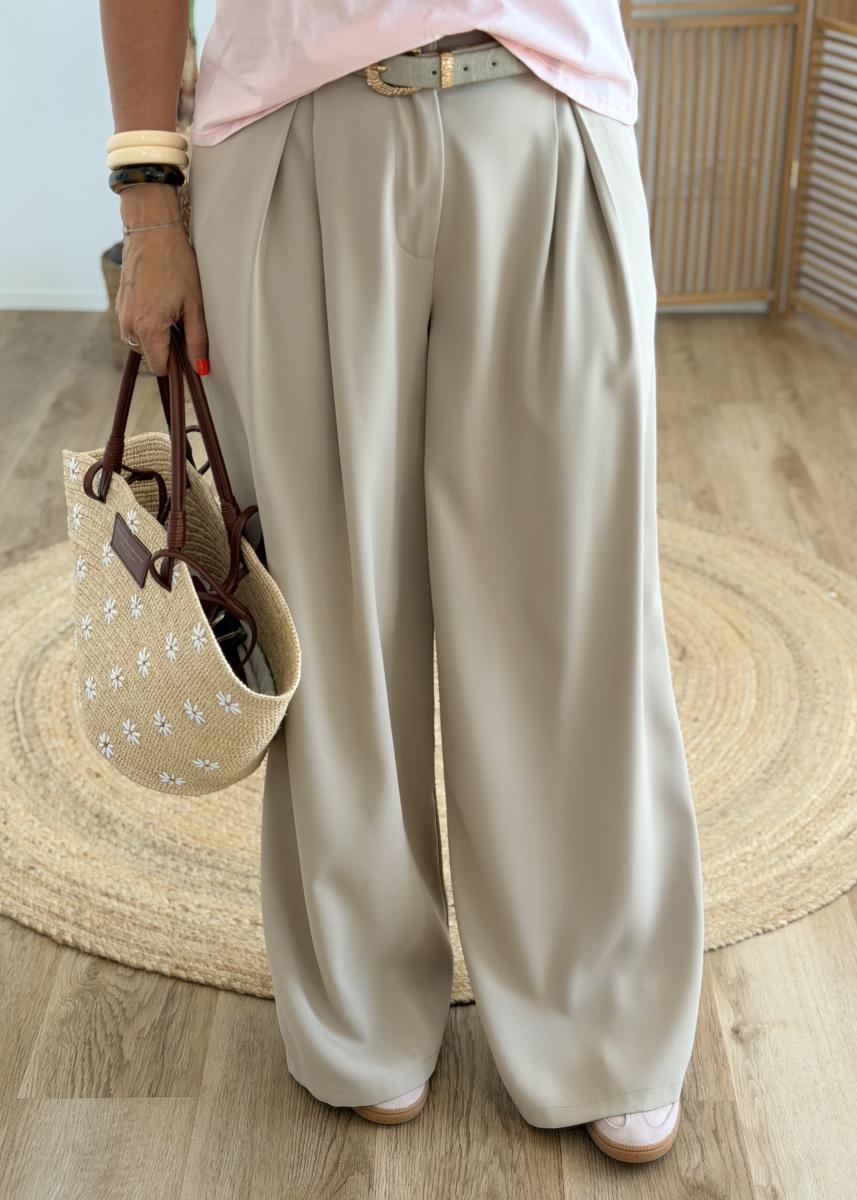 Pantalon Rachel beige