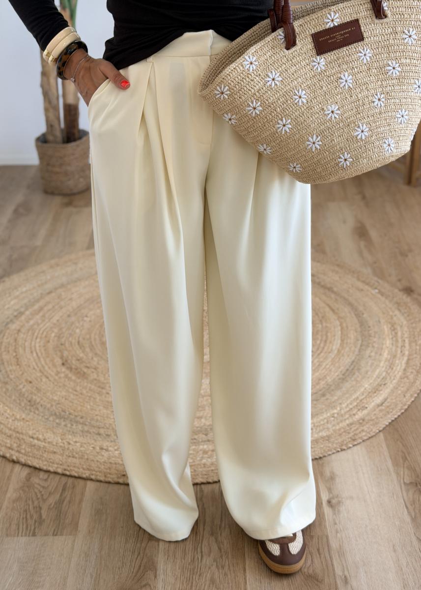 Pantalon Rachel jaune