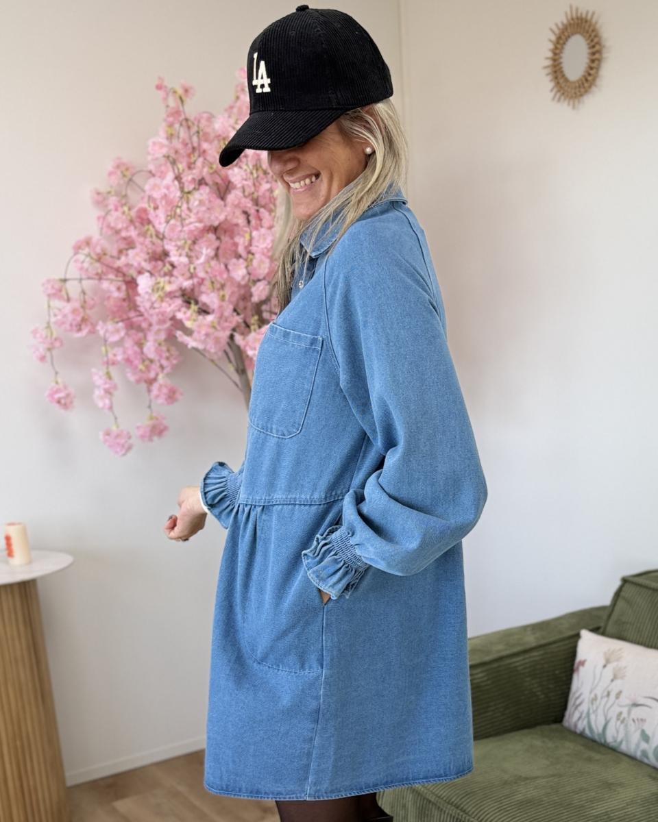 Robe en jeans