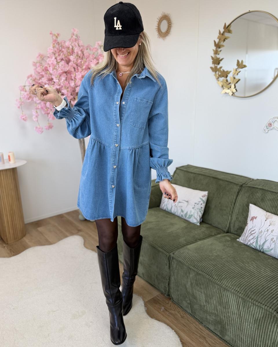 Robe en jeans