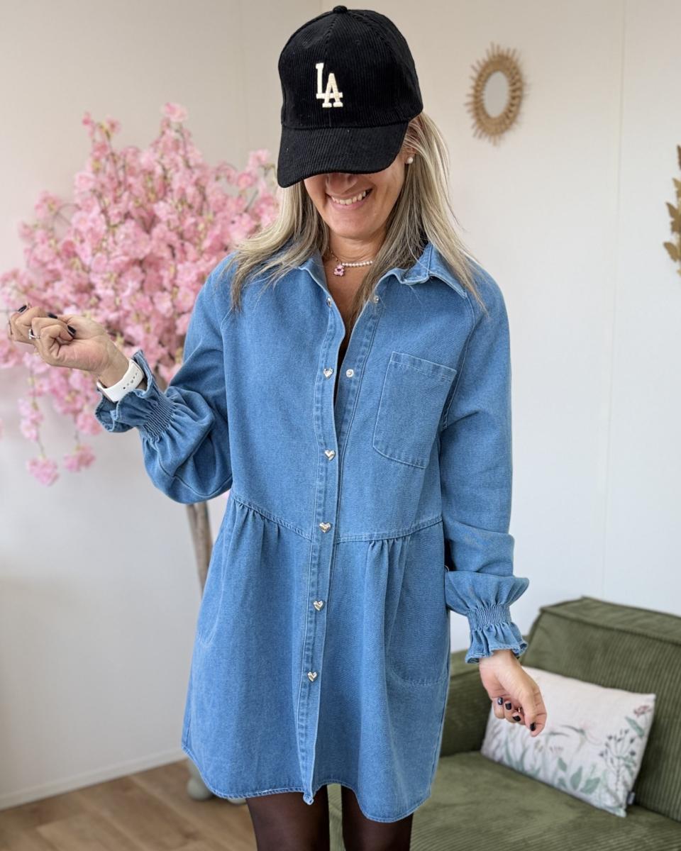 Robe en jeans