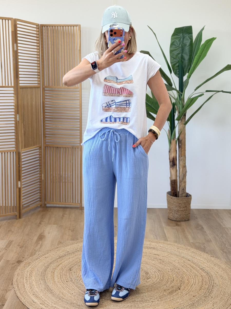 Tee shirt espadrilles