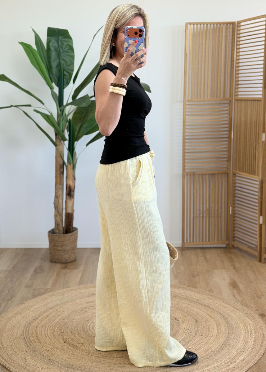 Pantalon Lilou jaune