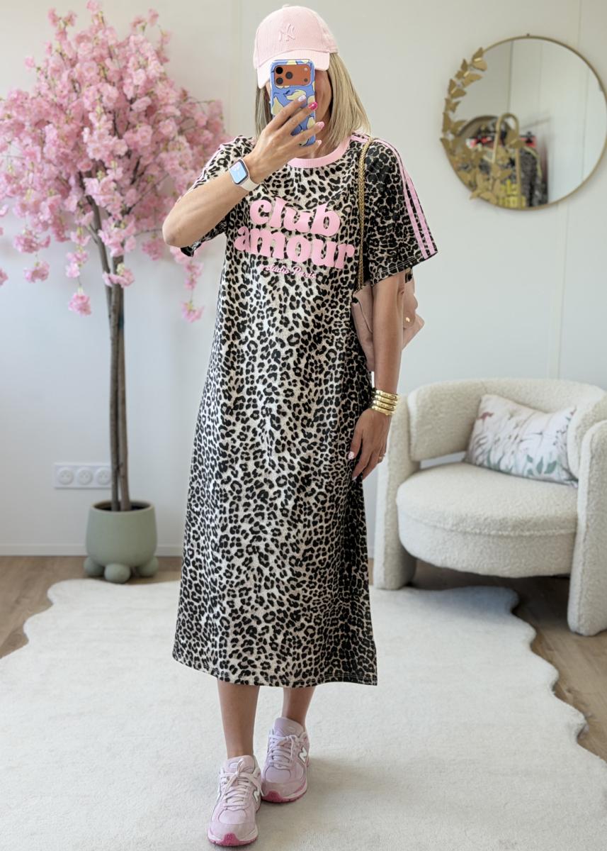 Robe club amour rose