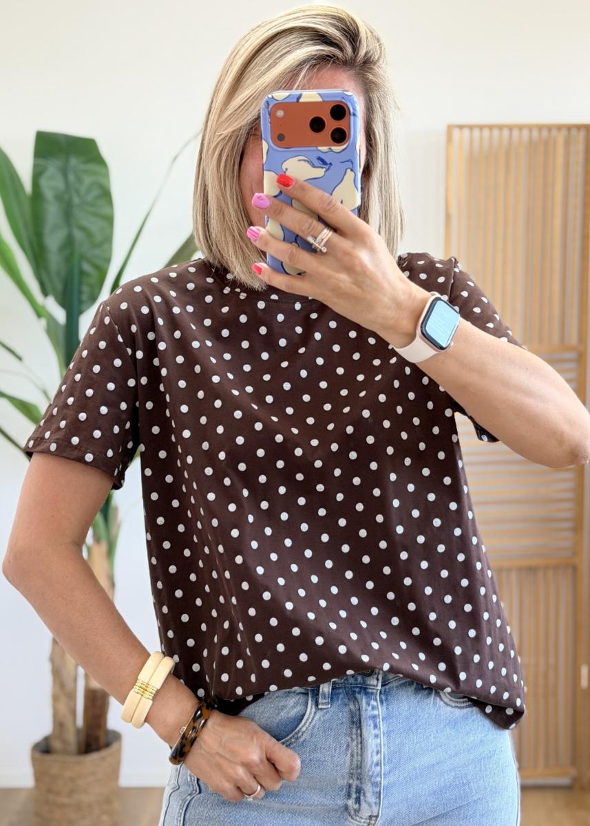 Tee shirt Tylane choco