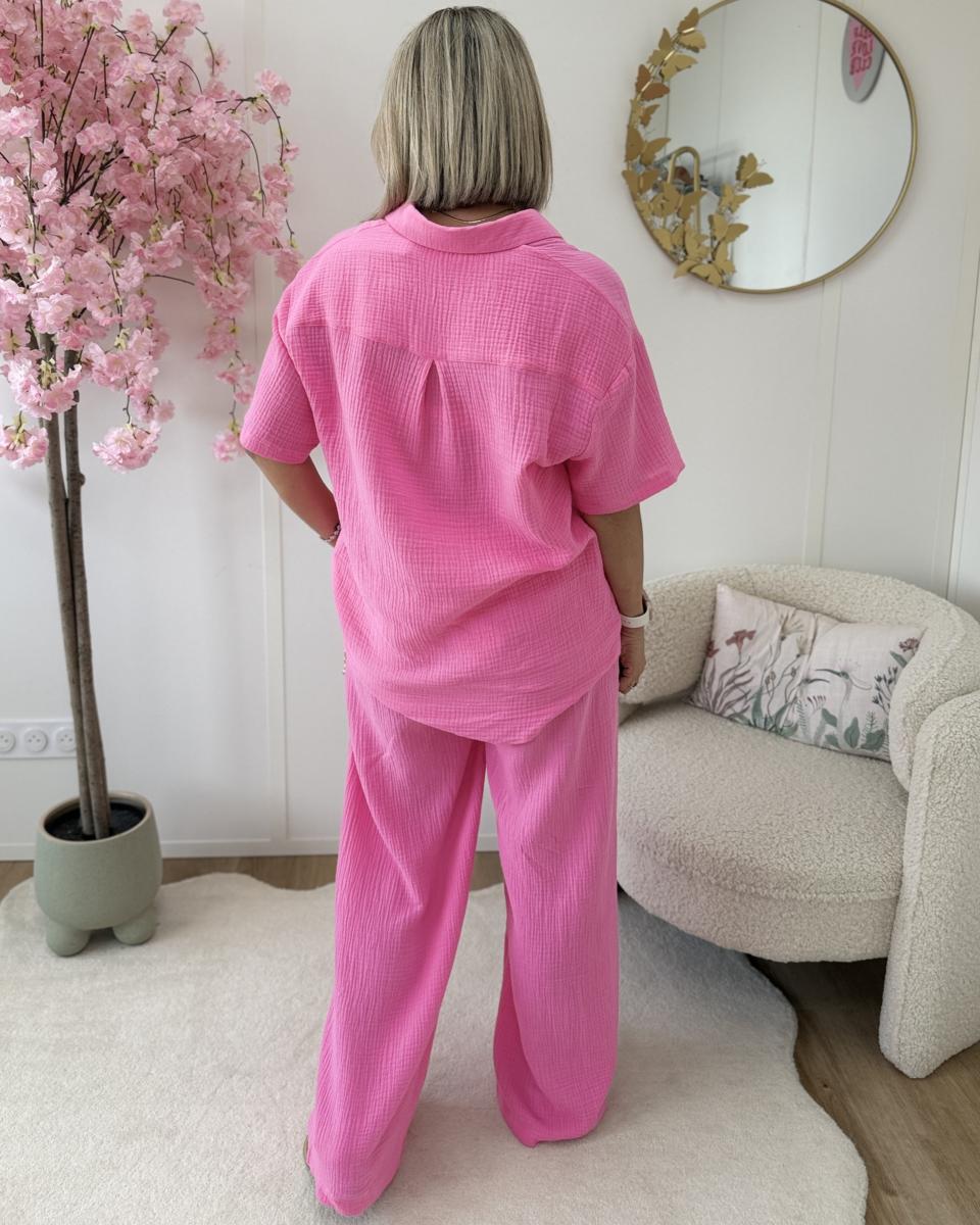 Chemise Shiloh rose