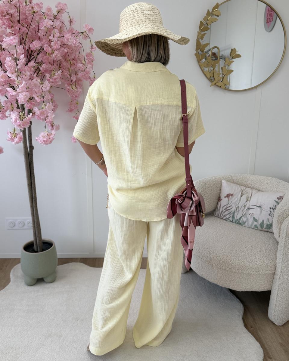 Chemise Shiloh jaune