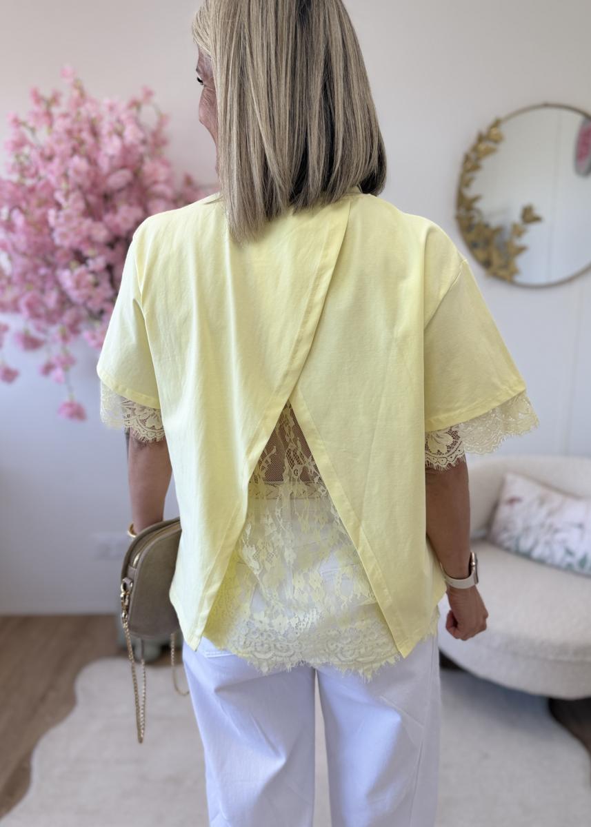 Tee shirt Calvin jaune