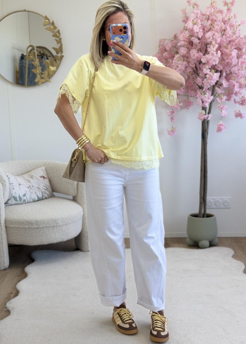 Tee shirt Calvin jaune