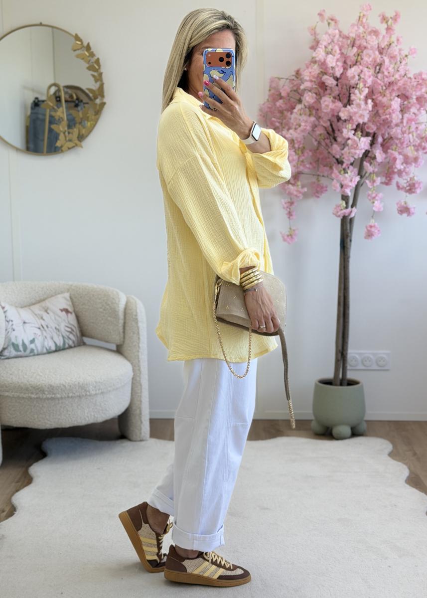 Chemise Emine jaune