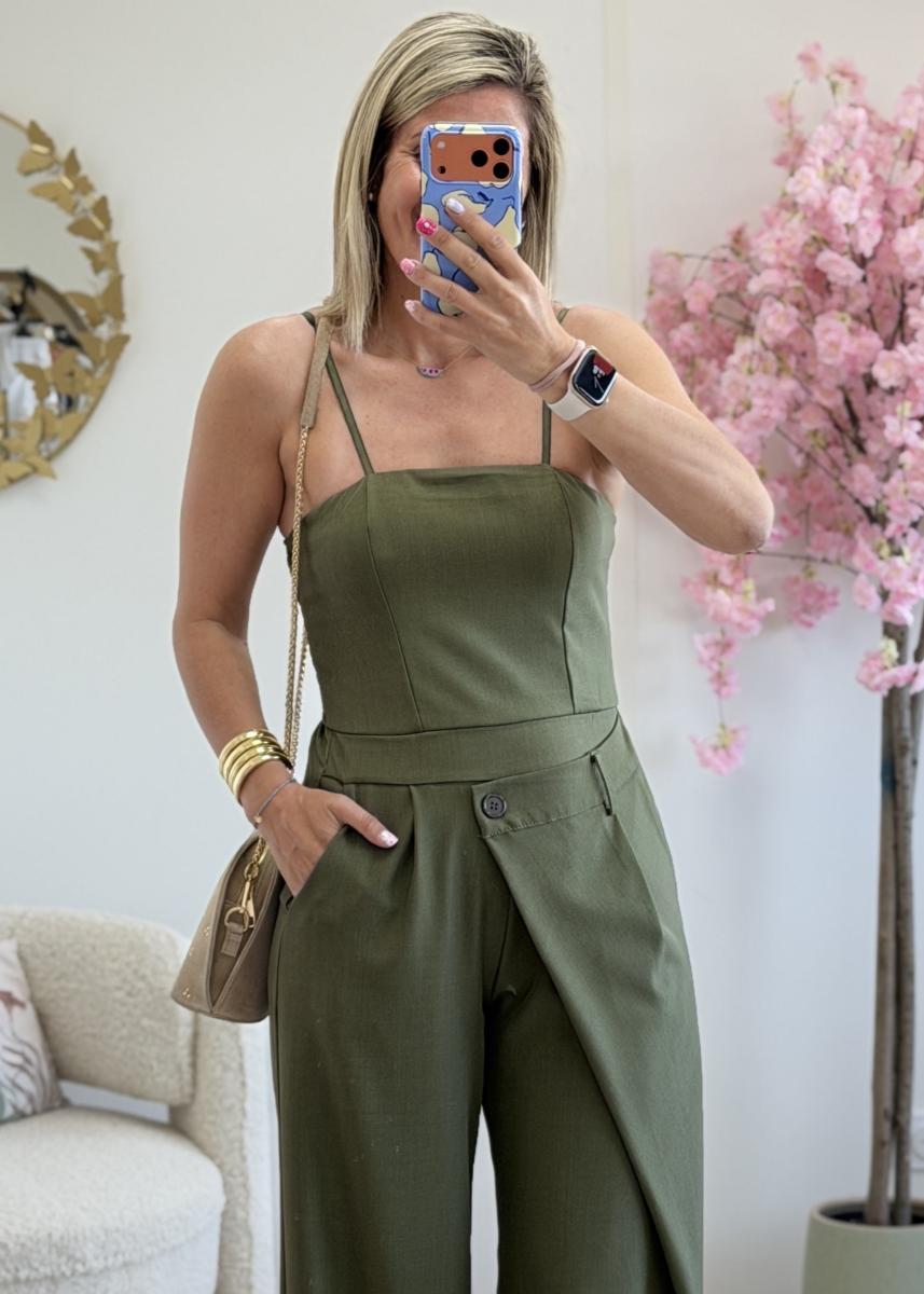 Combi Delphine kaki