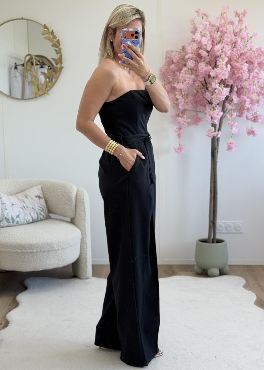 Combi bustier jeanne noir