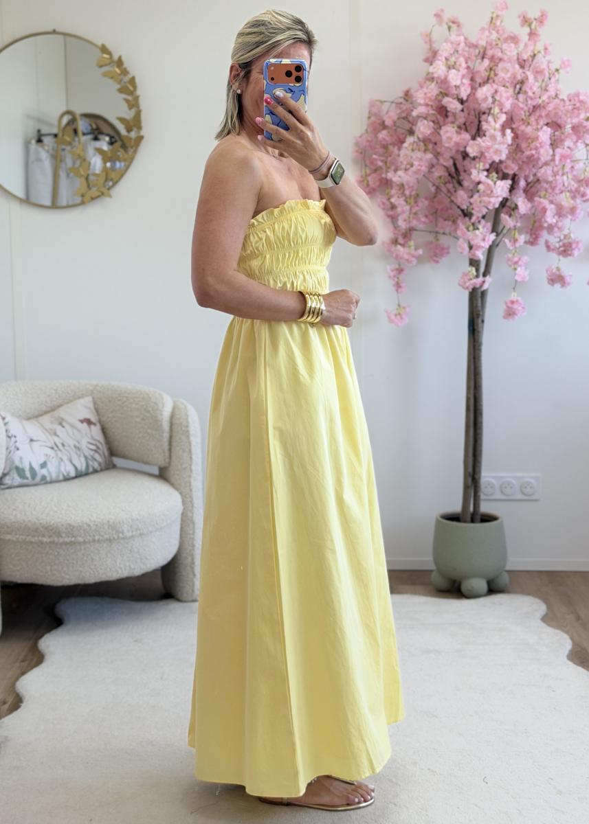 Robe Morgane jaune