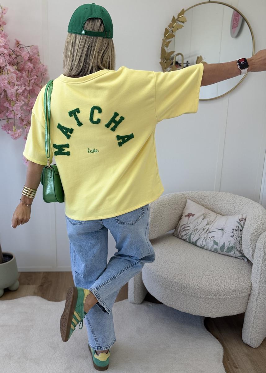 Sweat Matcha jaune