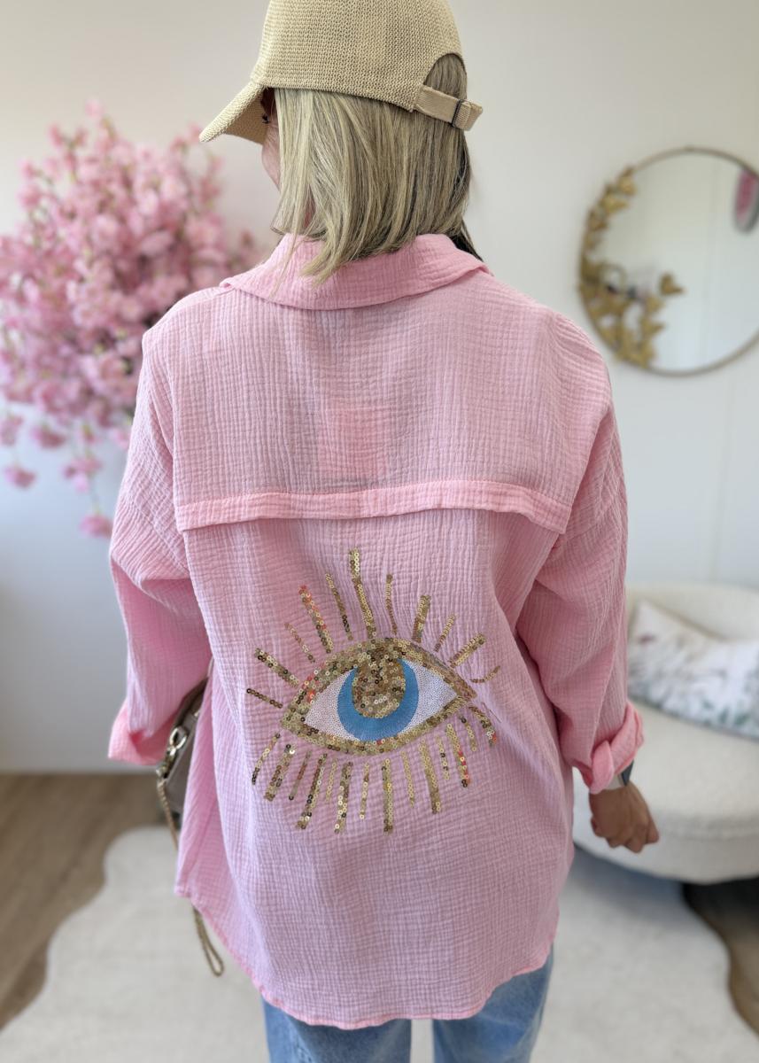 Chemise Emine rose