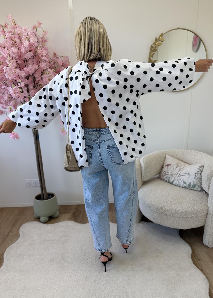 Blouse Inès blanche