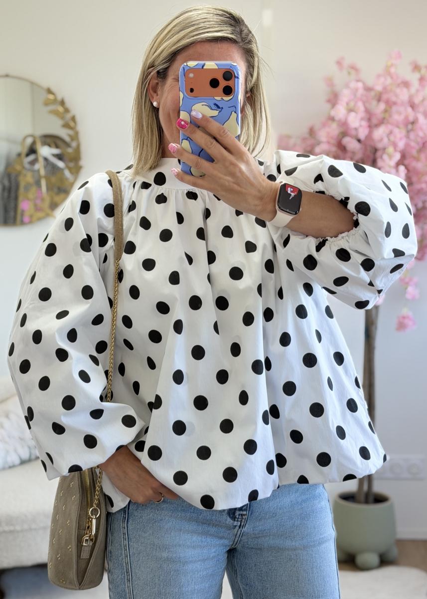 Blouse Inès blanche