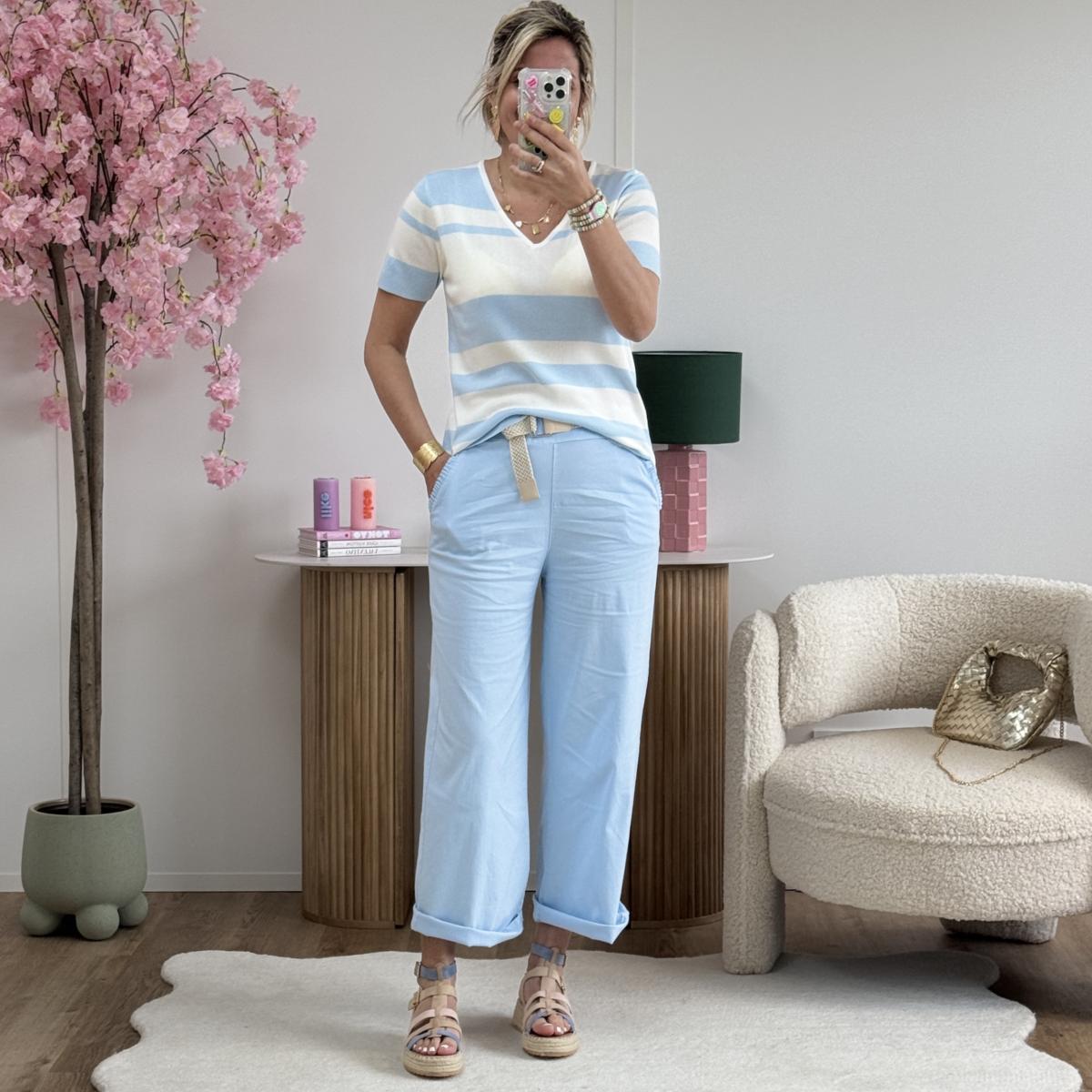 Espadrilles bleues