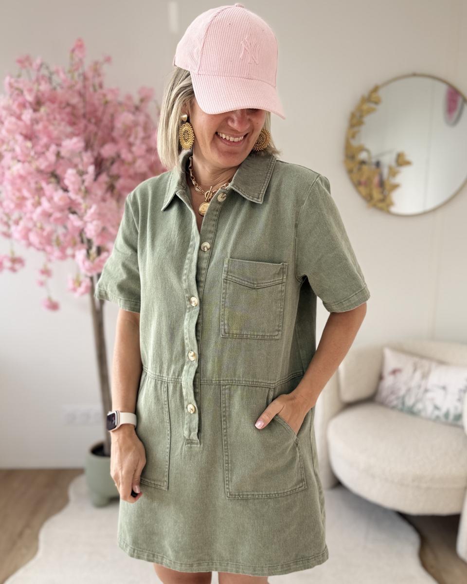 Robe Eva kaki