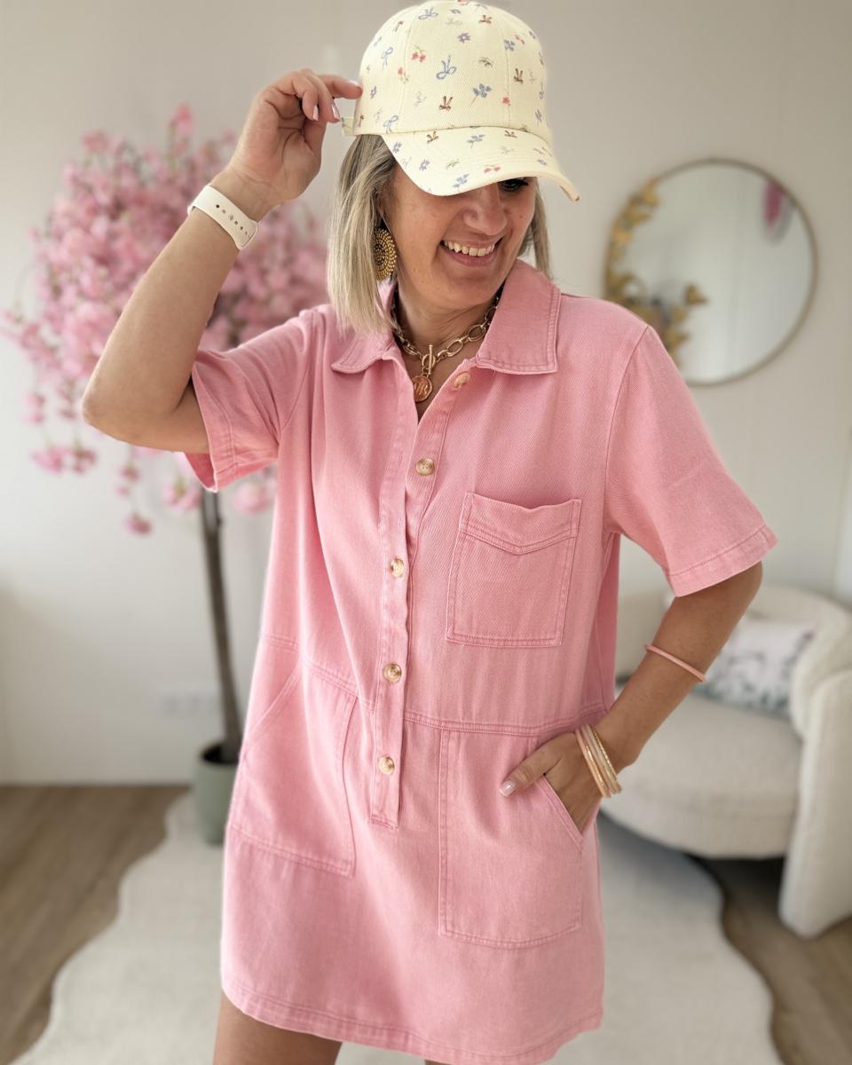 Robe Eva rose clair