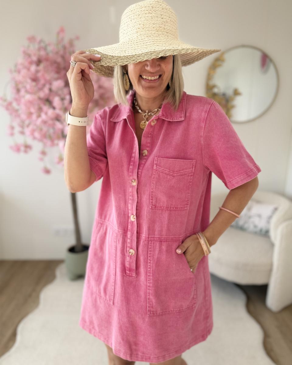 Robe Eva fushia
