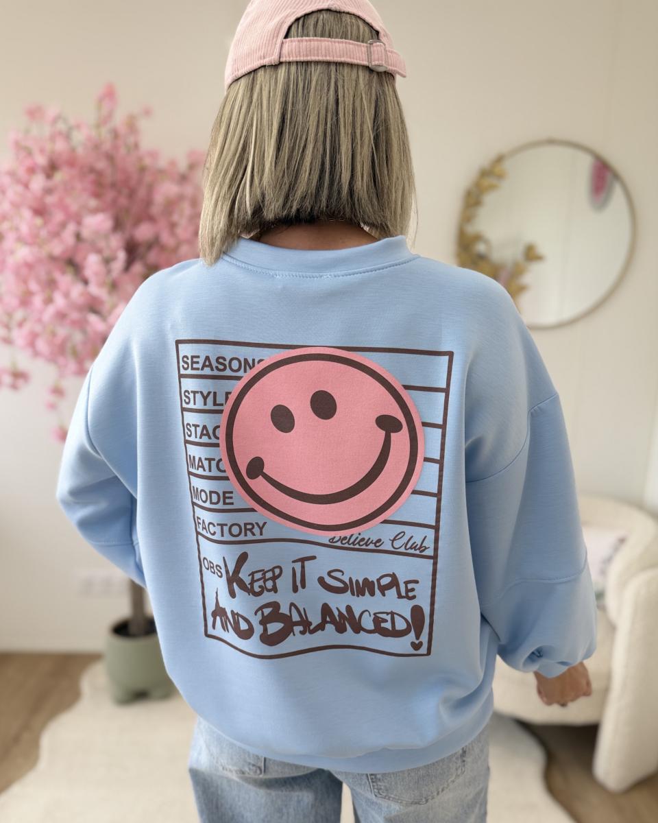 Sweat Smiley ciel