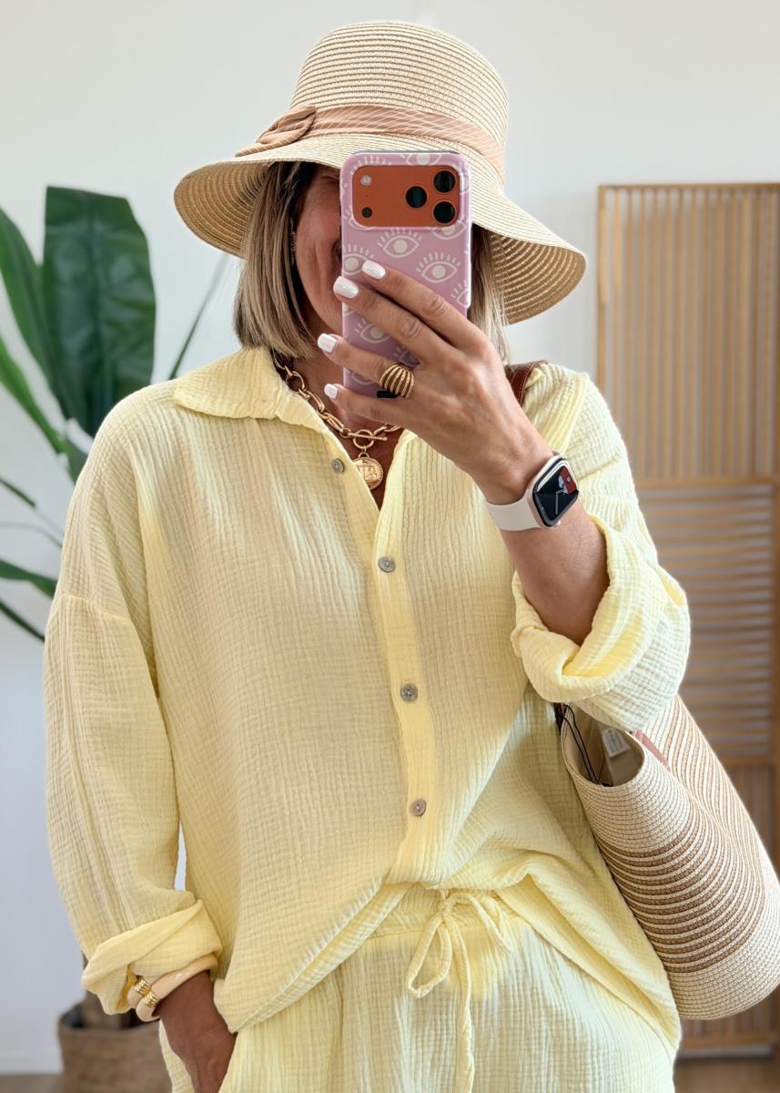 Ensemble Cora jaune
