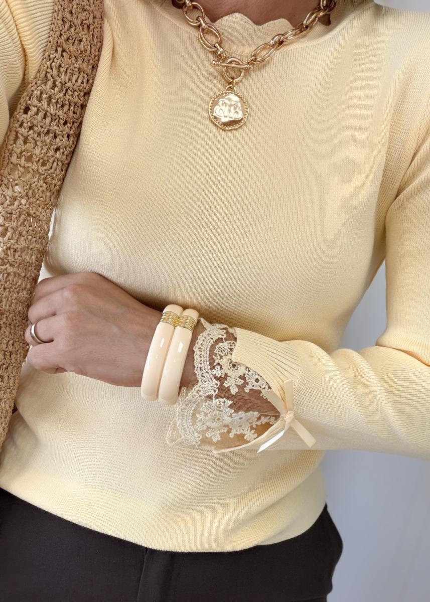 Pull Ashley jaune