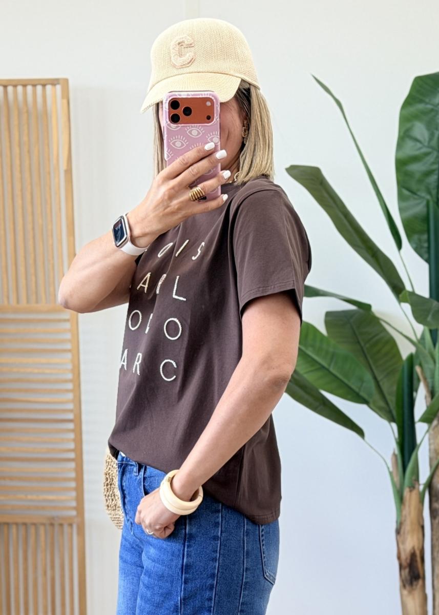 Tee shirt Karl choco