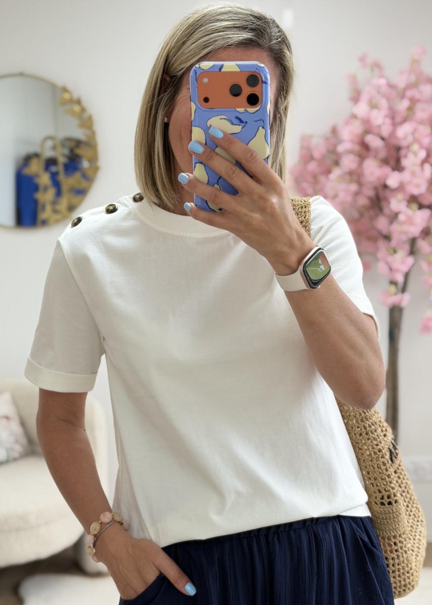 Tee shirt Lyes blanc