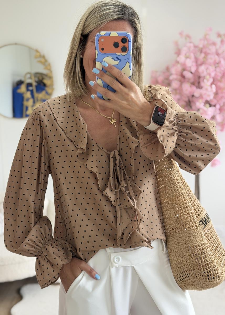 Blouse Kenza choco