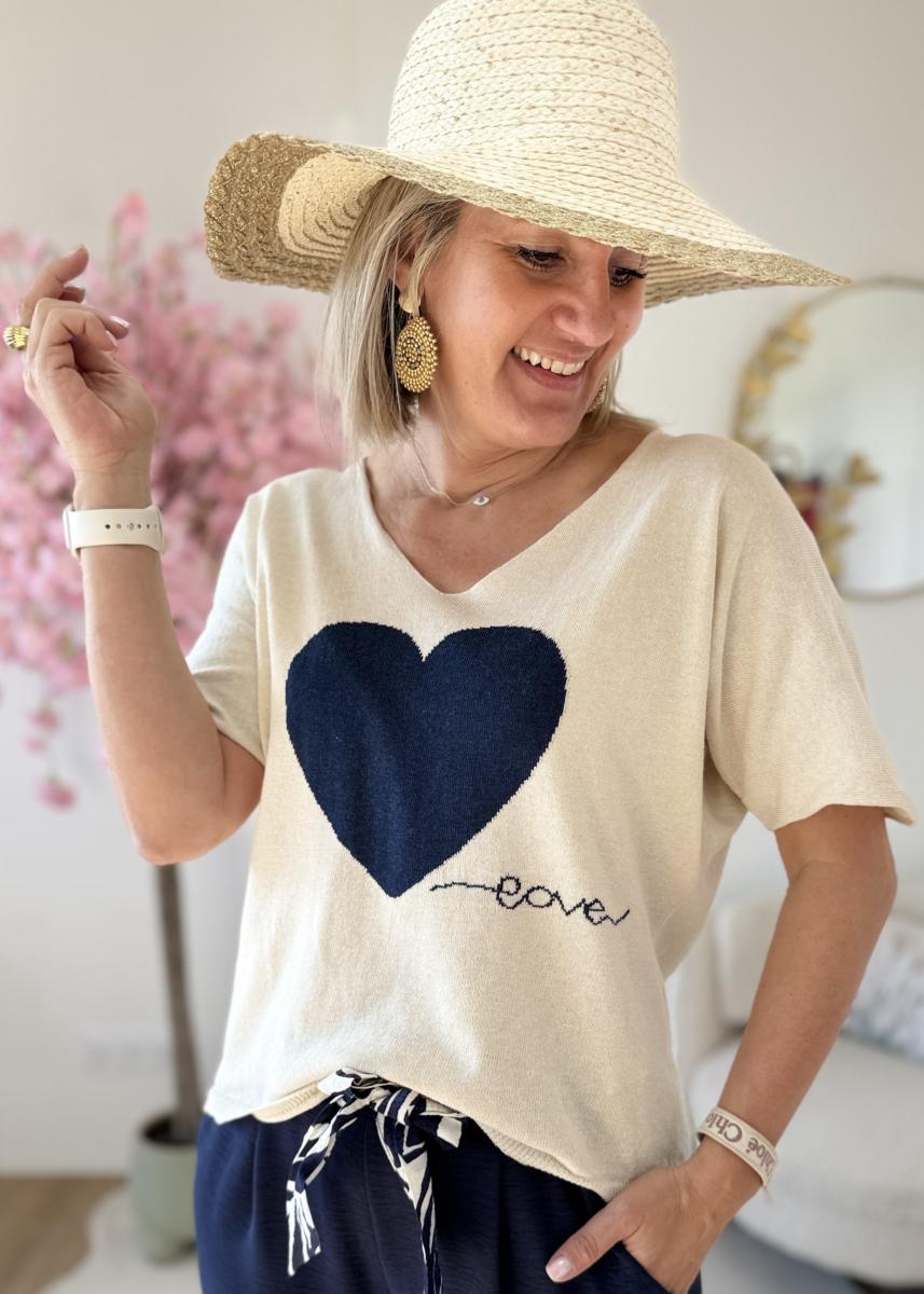 Pull Tiago marine