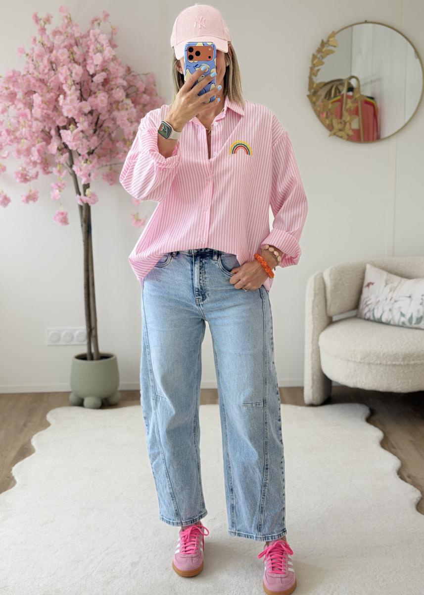 Chemise Good rose