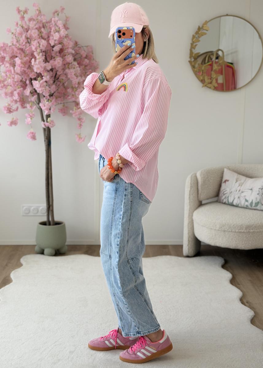Chemise Good rose