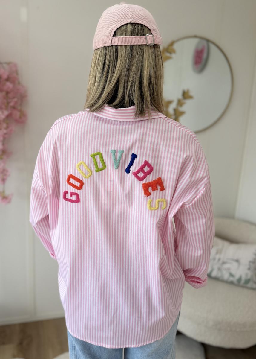 Chemise Good rose