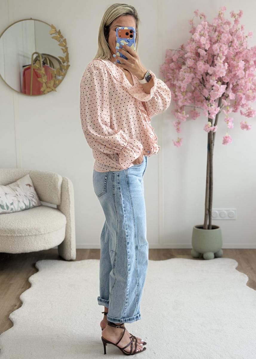 Blouse Kenza rose