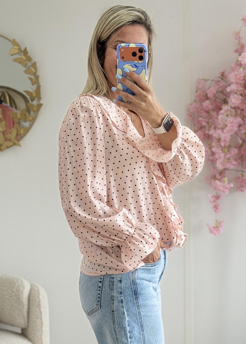 Blouse Kenza rose