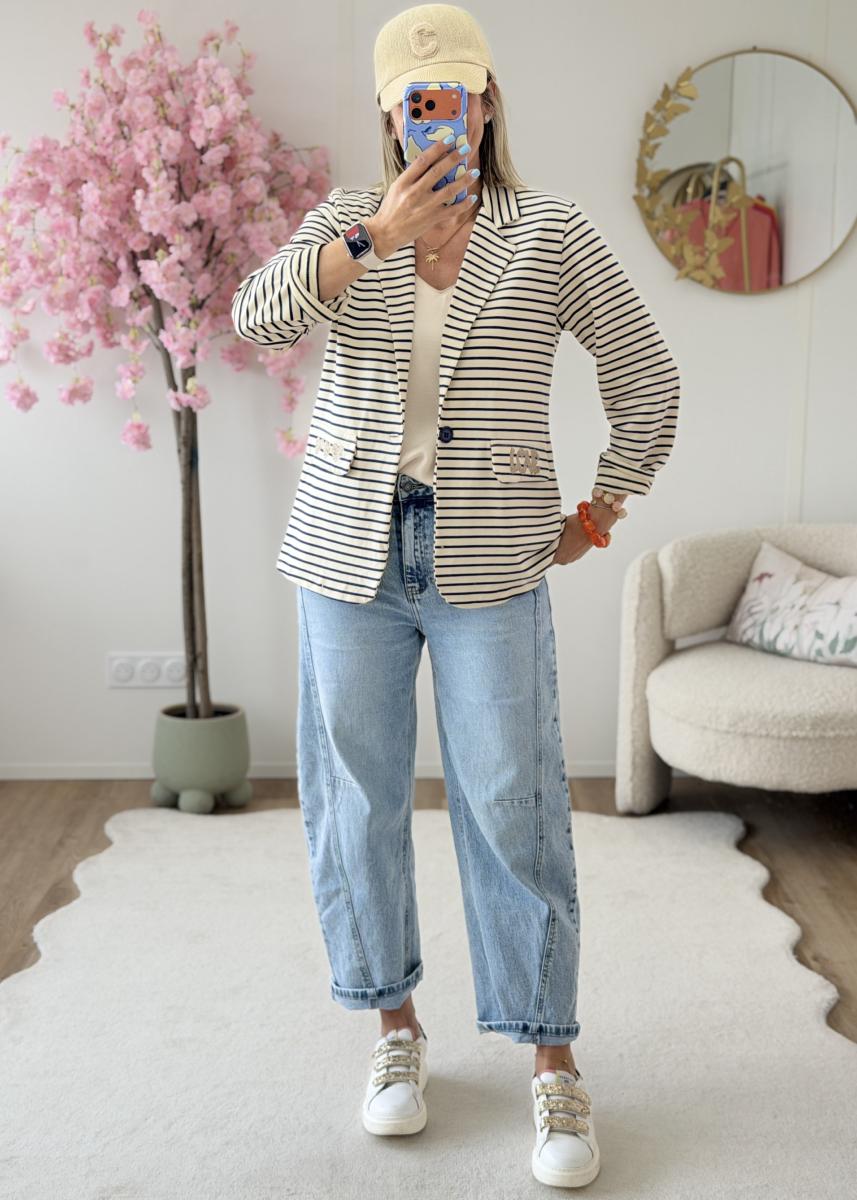 Blazer marinière