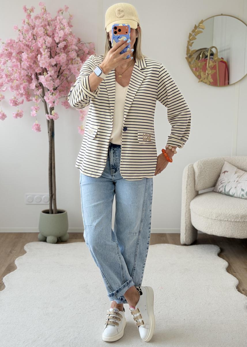 Blazer marinière