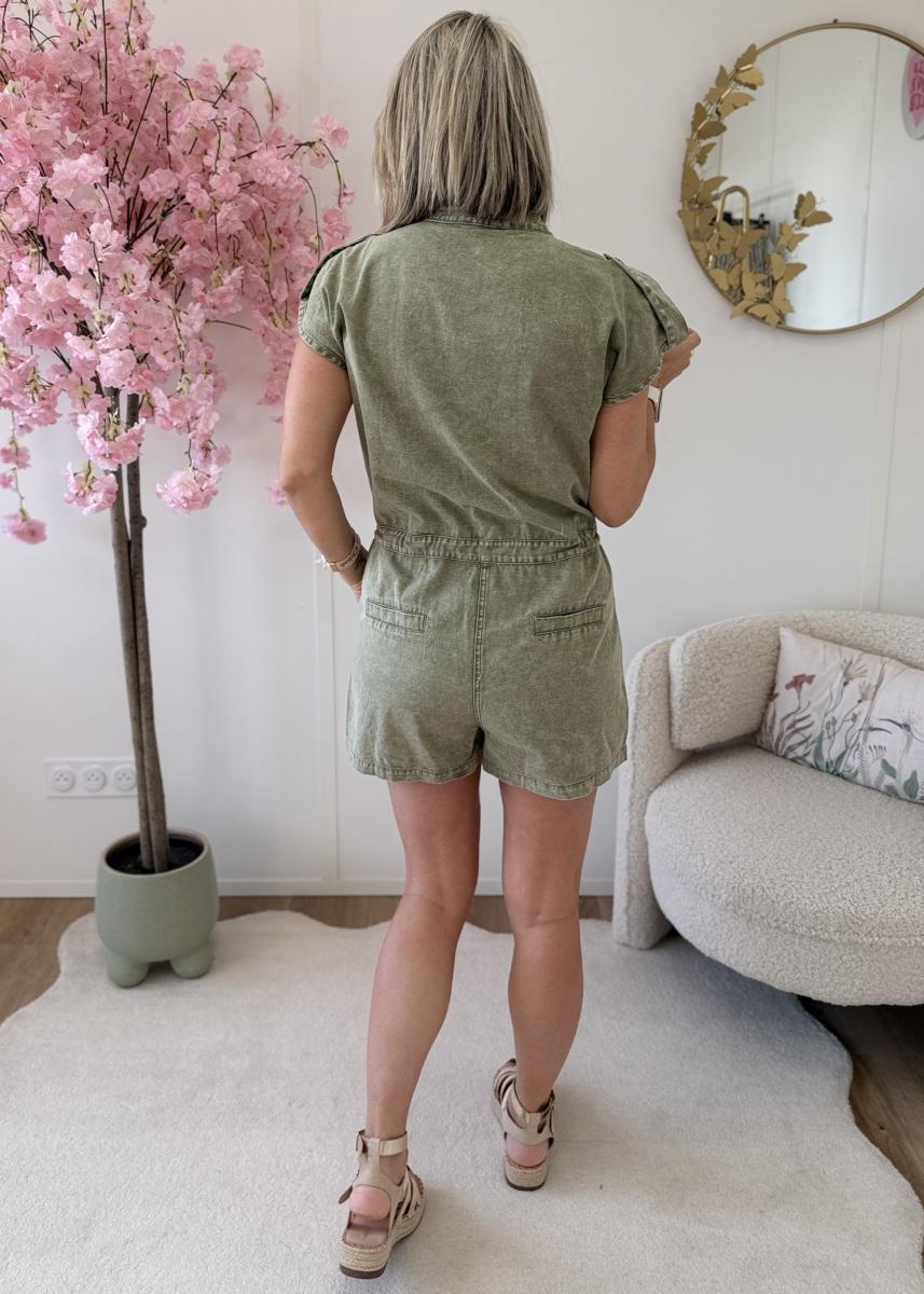 Combi short Nolwenn kaki