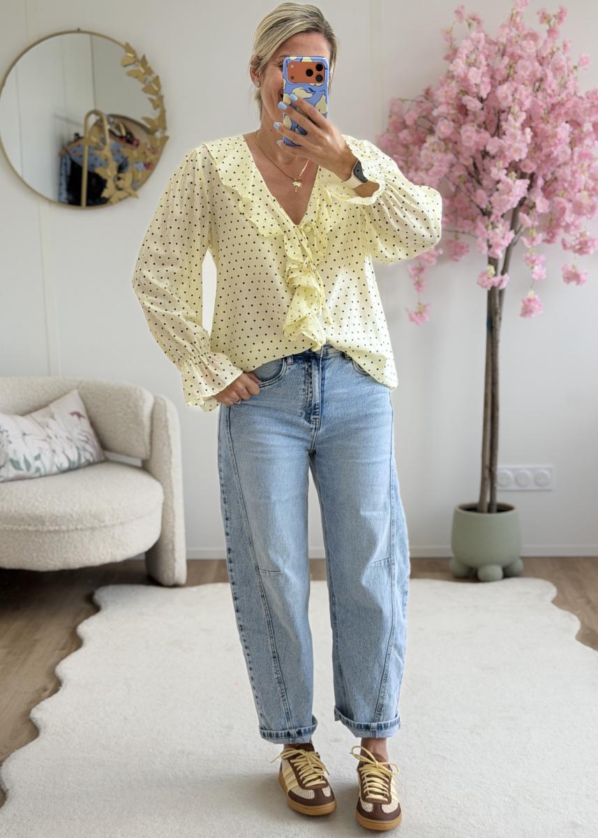 Blouse Kenza jaune