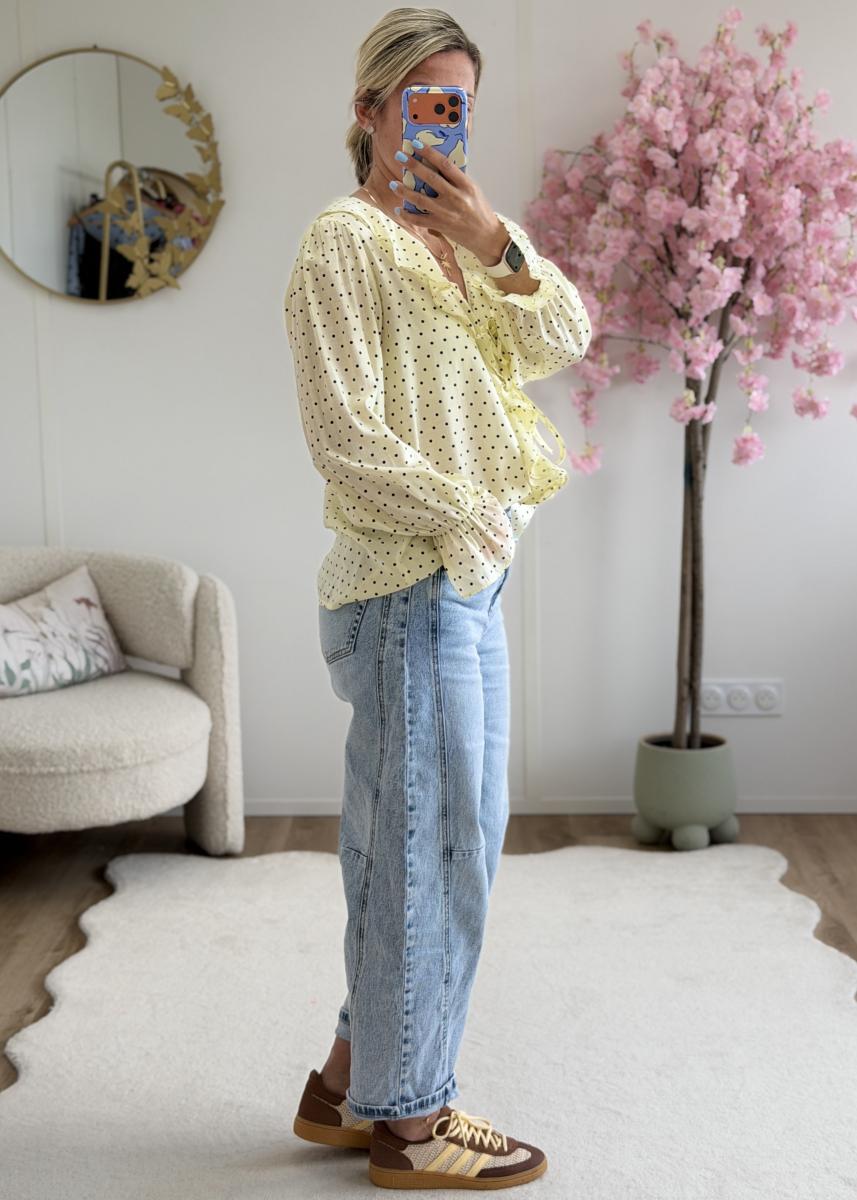 Blouse Kenza jaune