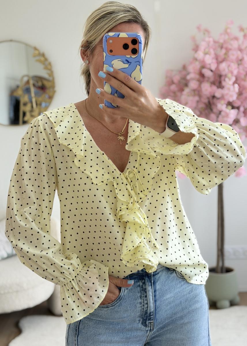 Blouse Kenza jaune