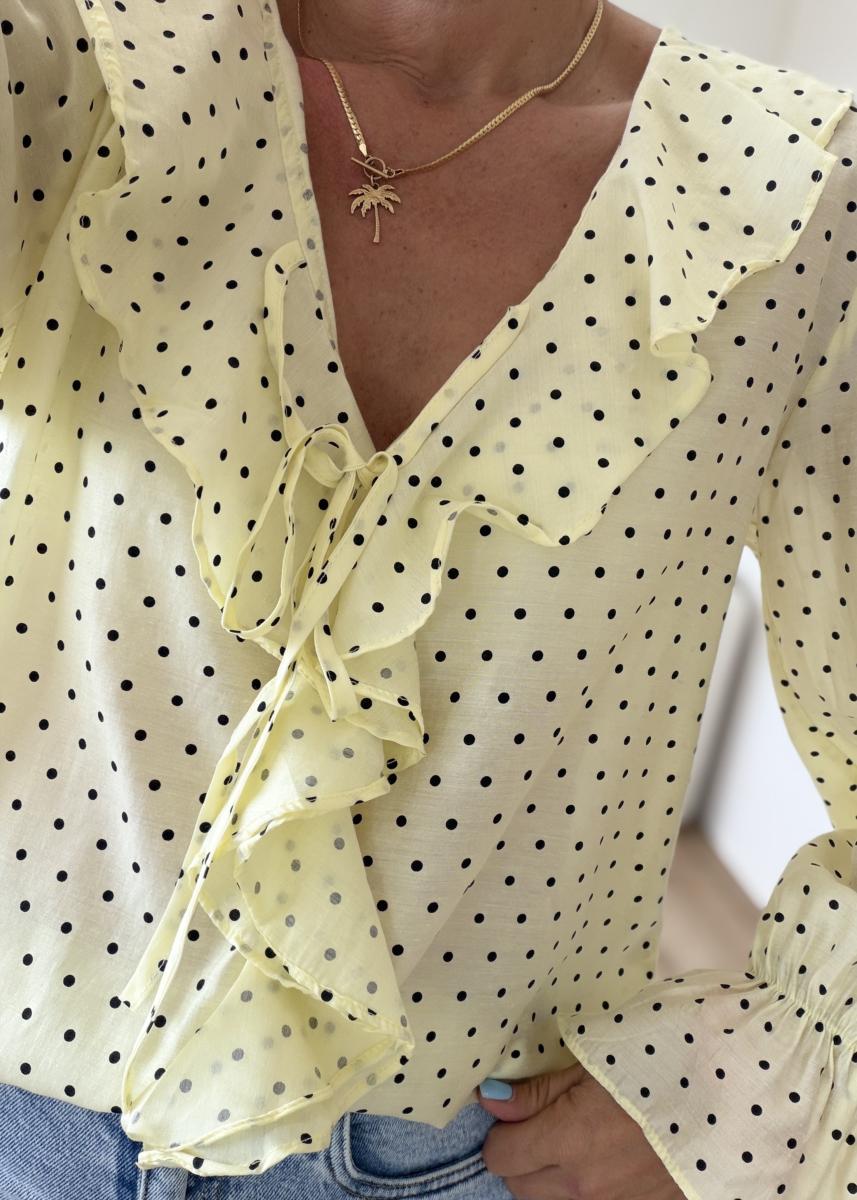 Blouse Kenza jaune