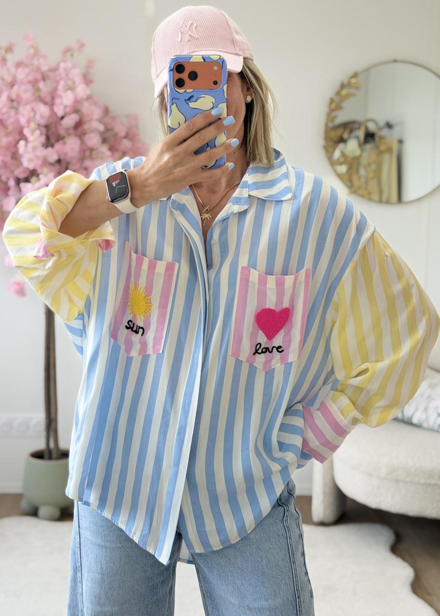 Chemise Corentine ciel