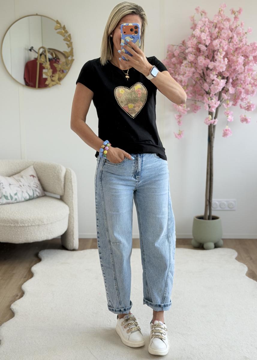 Tee shirt hope noir