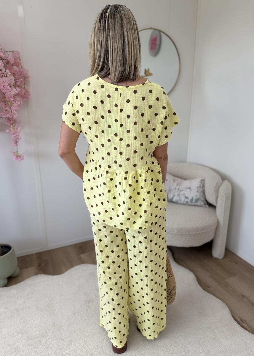 Pantalon Dimitri jaune