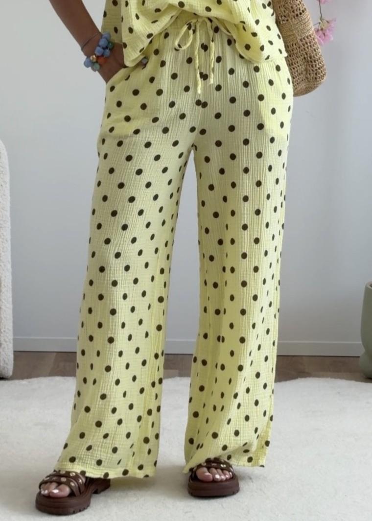 Pantalon Dimitri jaune