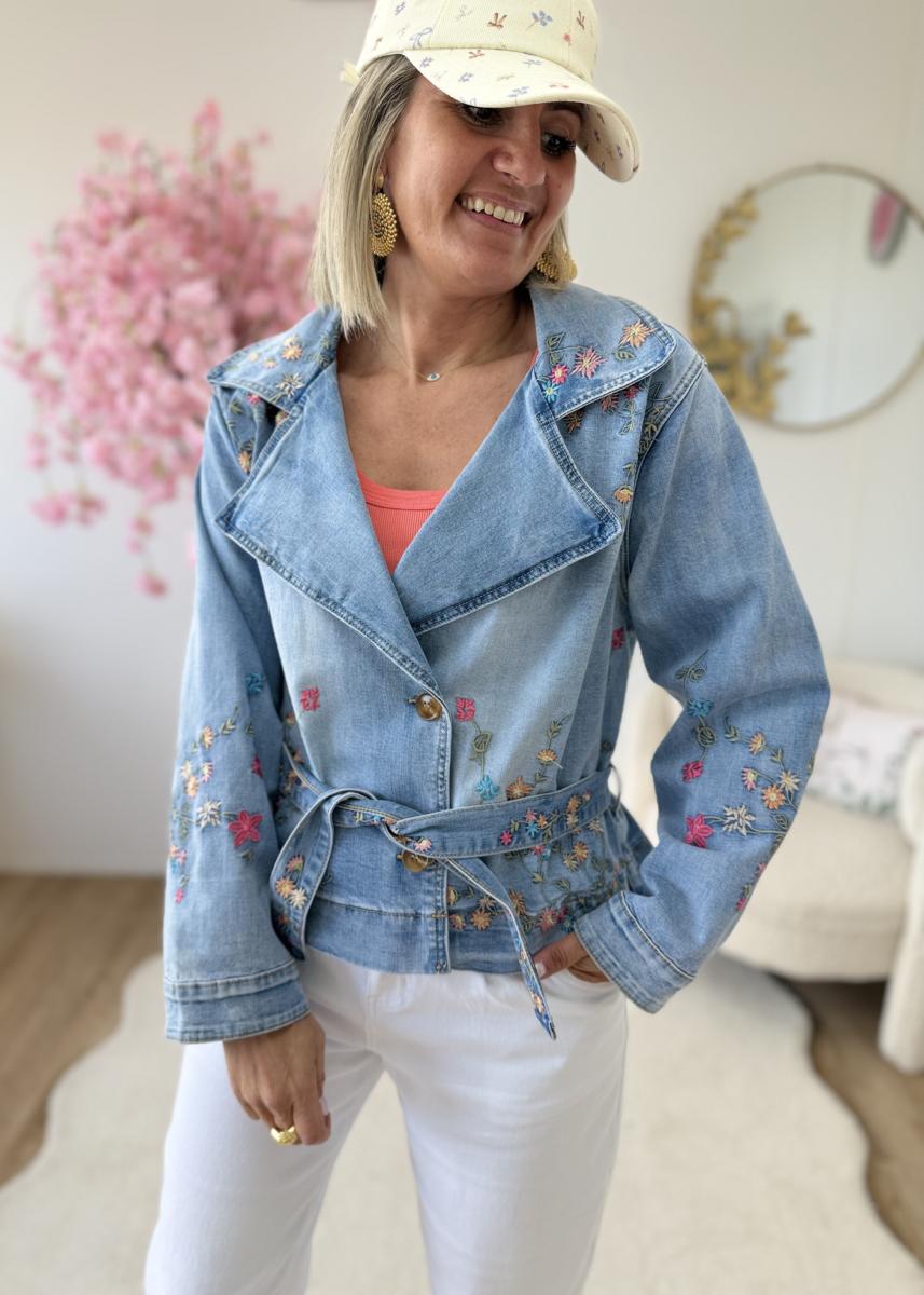 Paletot en jeans